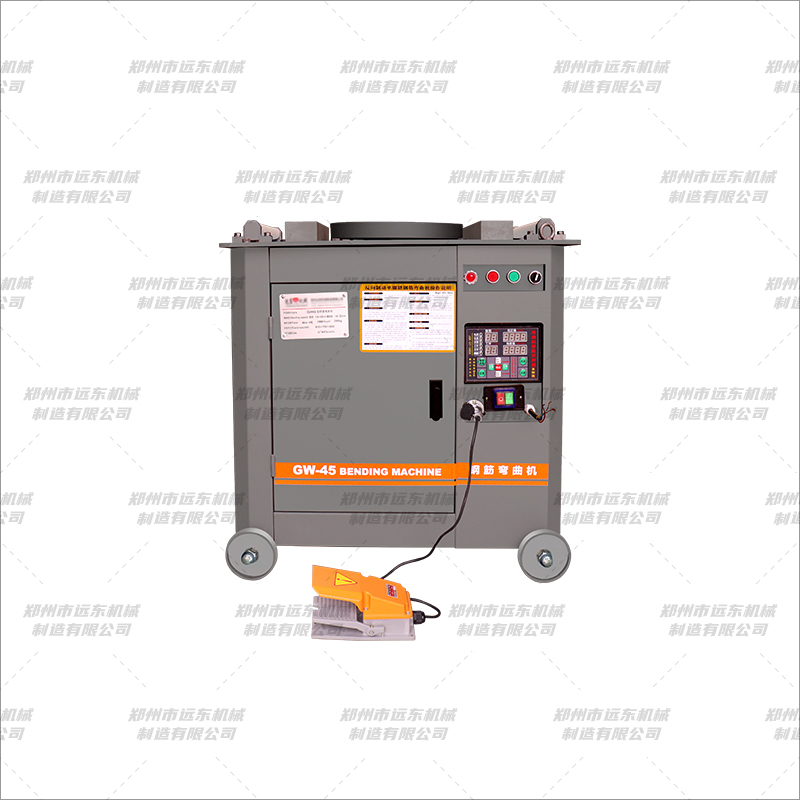 GW45型數(shù)控鋼筋彎曲機(圖1)